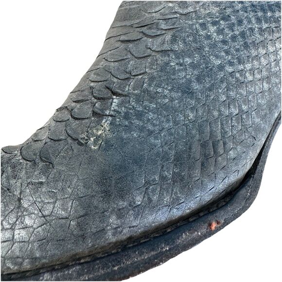 Idyllwind Black Snakeskin Cowboy Boots - Picture 11 of 14